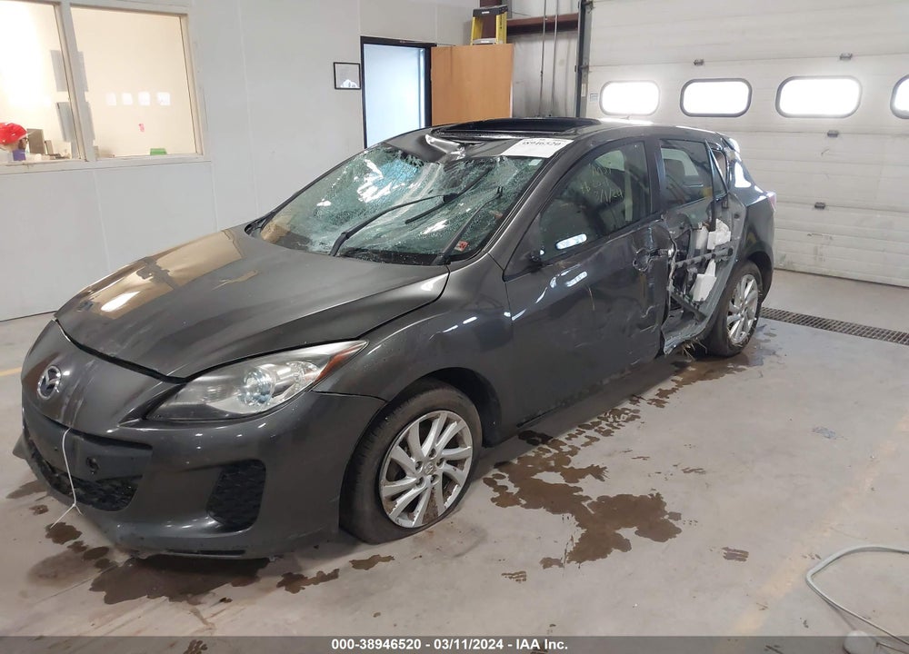 2012 MAZDA 3 I GRAND TOURING VIN: JM1BL1M80C1543689