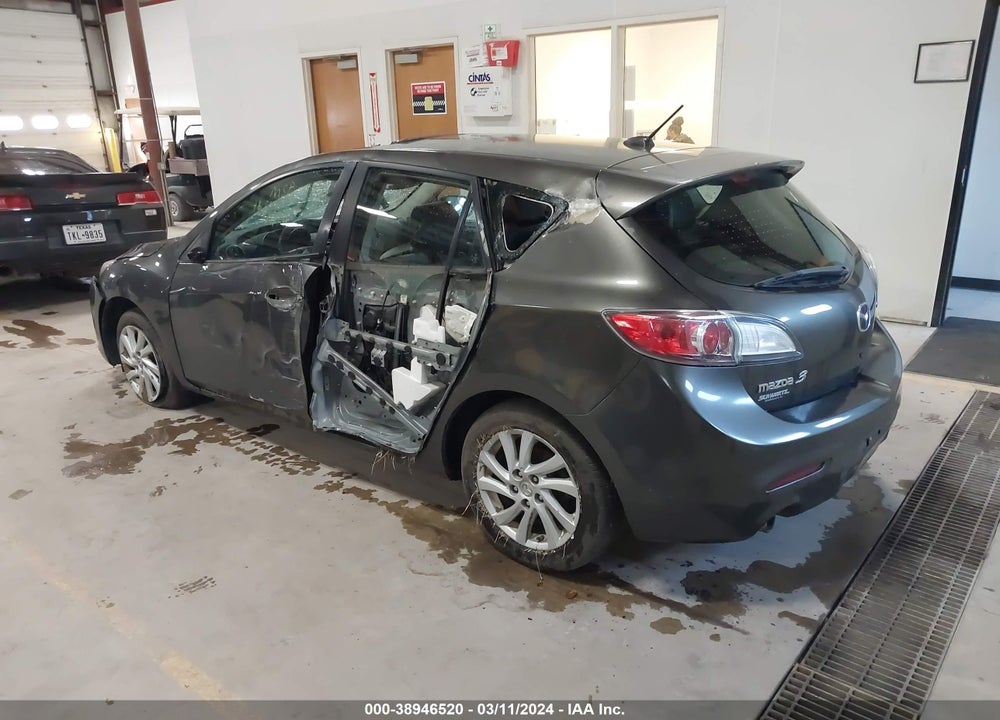 2012 MAZDA 3 I GRAND TOURING VIN: JM1BL1M80C1543689