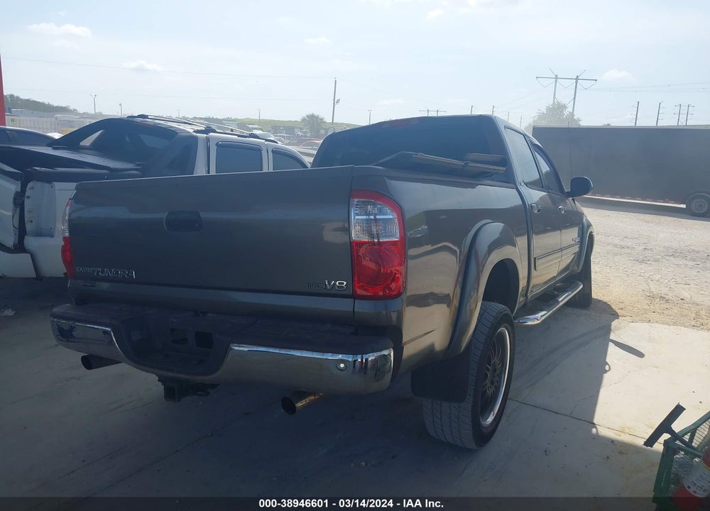 2006 TOYOTA TUNDRA SR5 V8 VIN: 5TBET341X6S550922