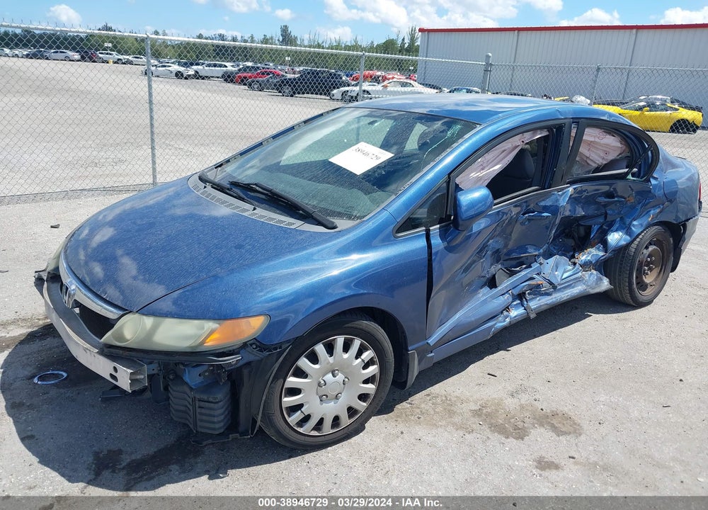 2007 HONDA CIVIC LX VIN: 1HGFA16517L101817