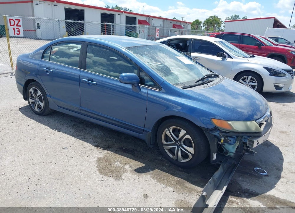 2007 HONDA CIVIC LX VIN: 1HGFA16517L101817