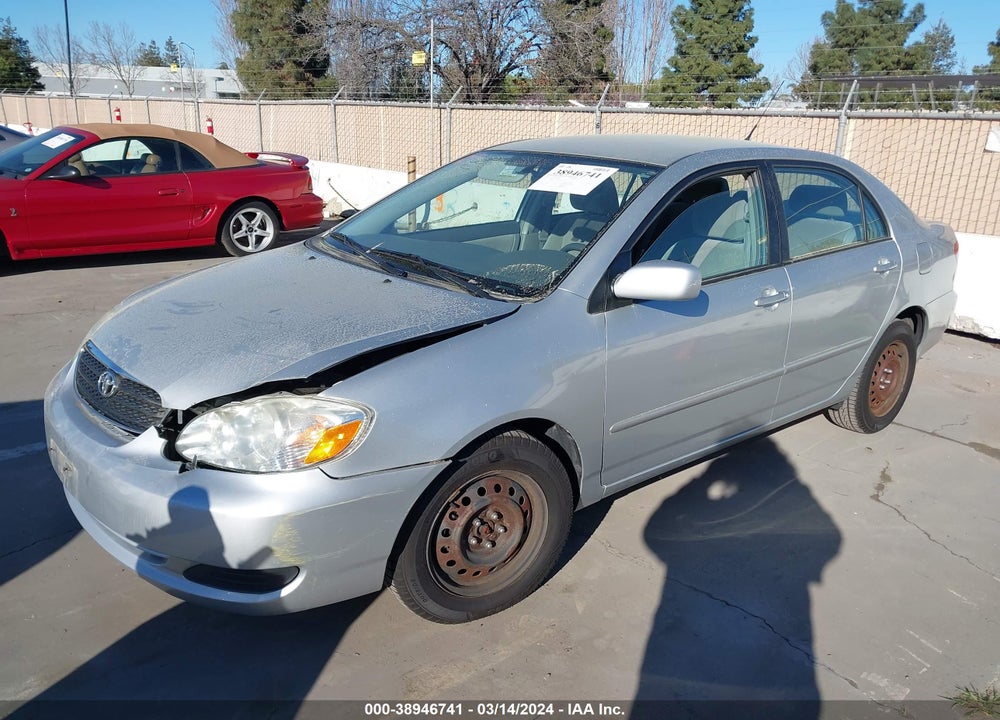 2007 TOYOTA COROLLA LE VIN: 1NXBR32E47Z798901