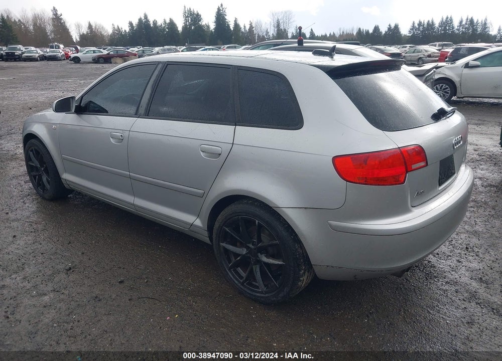 2006 AUDI A3 2.0T VIN: WAUMF78P46A002893