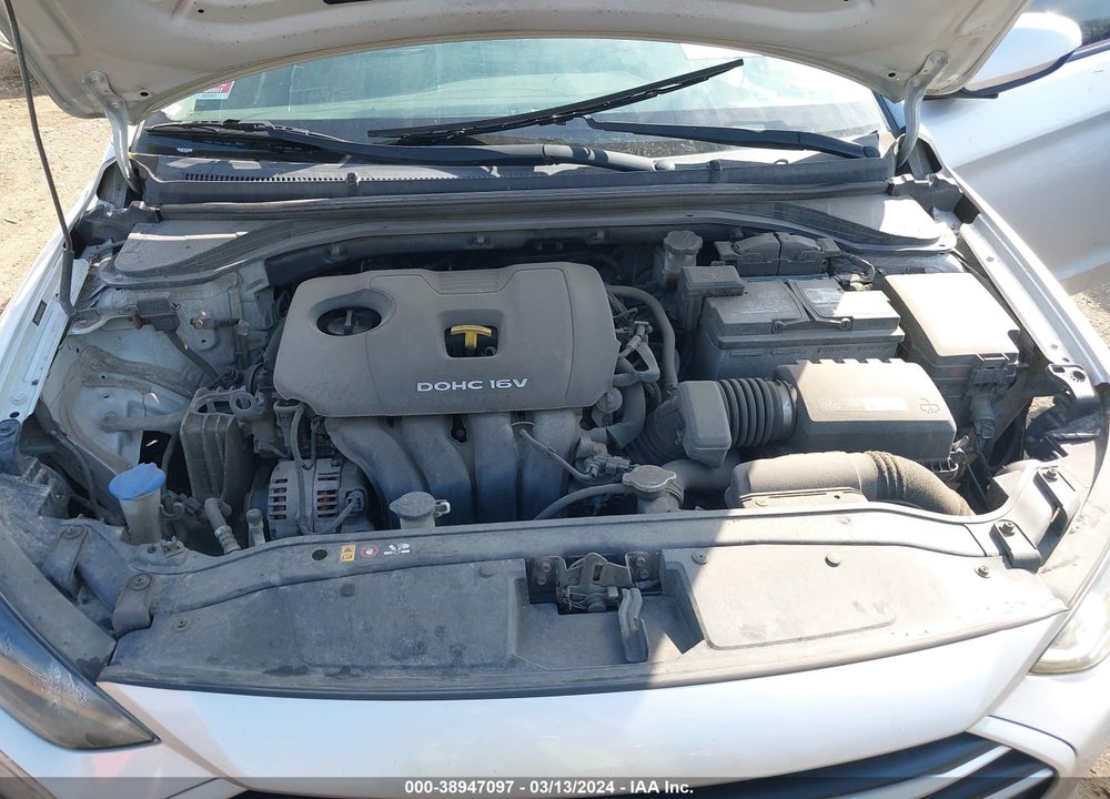 2017 HYUNDAI ELANTRA SE VIN: 5NPD74LF0HH193348