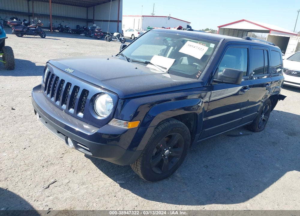 2017 JEEP PATRIOT HIGH ALTITUDE FWD VIN: 1C4NJPFA9HD201587
