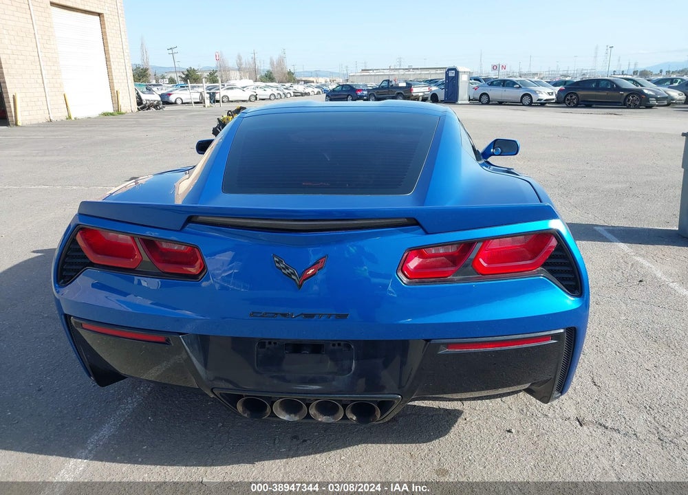 2015 CHEVROLET CORVETTE STINGRAY Z51 VIN: 1G1YH2D78F5114671
