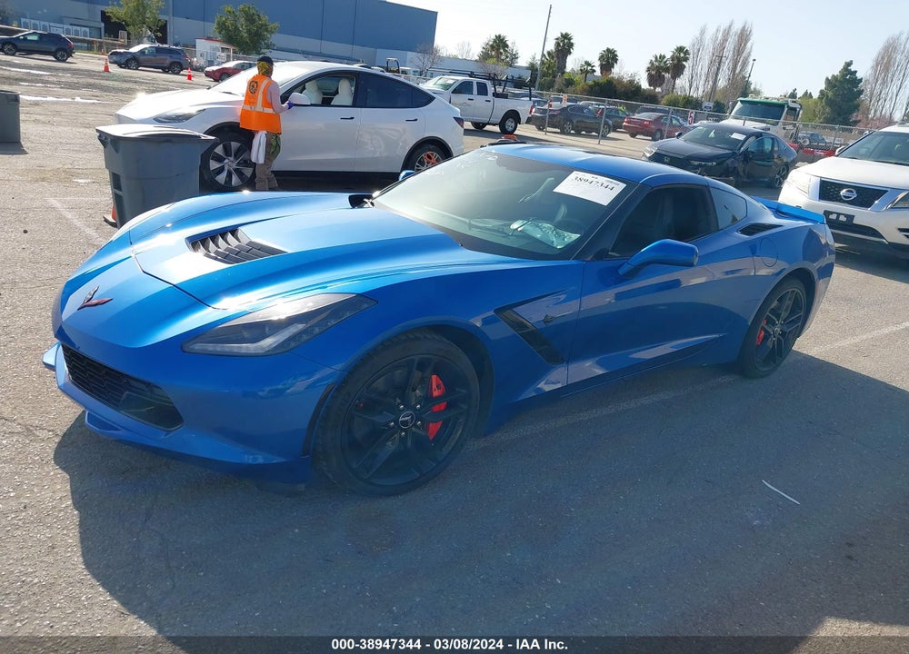 2015 CHEVROLET CORVETTE STINGRAY Z51 VIN: 1G1YH2D78F5114671