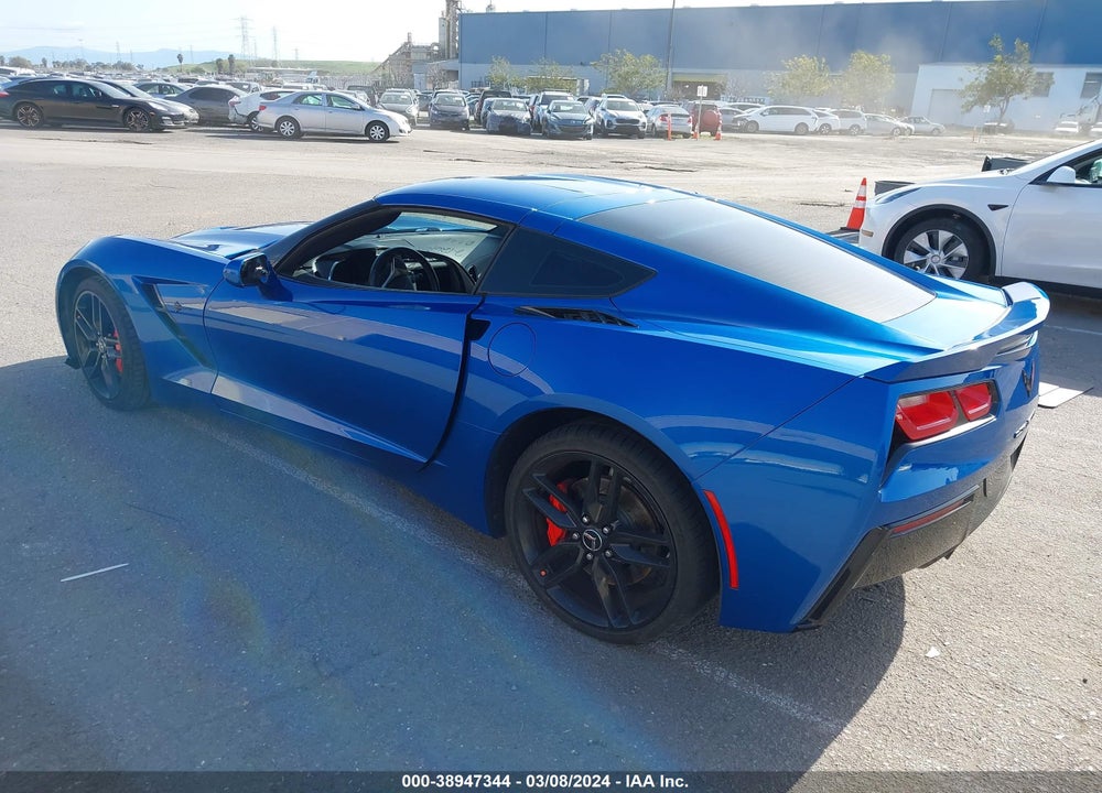 2015 CHEVROLET CORVETTE STINGRAY Z51 VIN: 1G1YH2D78F5114671