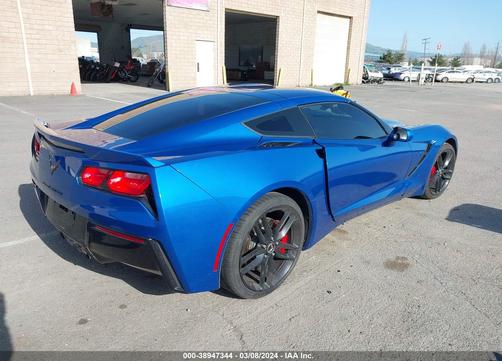 2015 CHEVROLET CORVETTE STINGRAY Z51 VIN: 1G1YH2D78F5114671