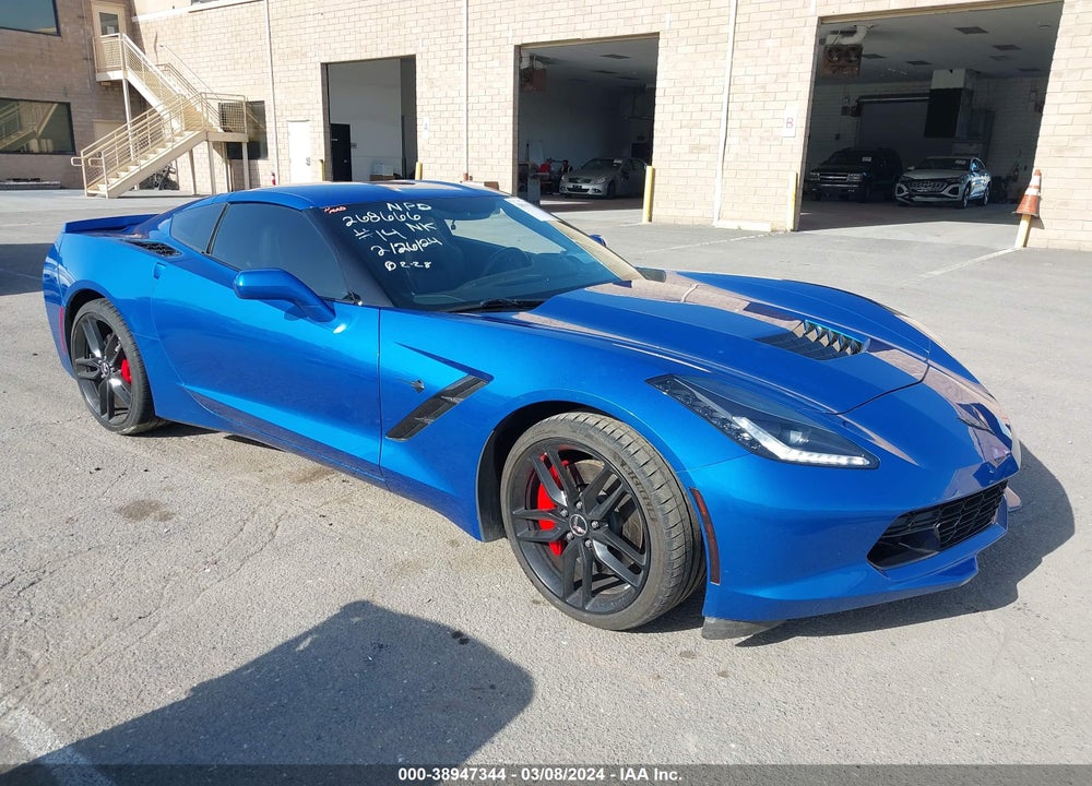 2015 CHEVROLET CORVETTE STINGRAY Z51 VIN: 1G1YH2D78F5114671