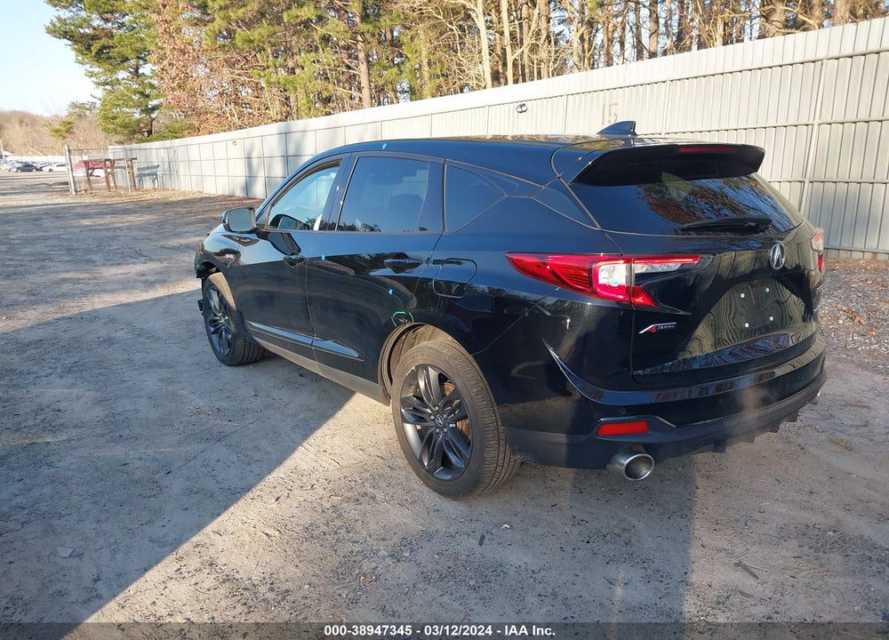 2022 ACURA RDX A-SPEC PACKAGE VIN: 5J8TC2H63NL001532