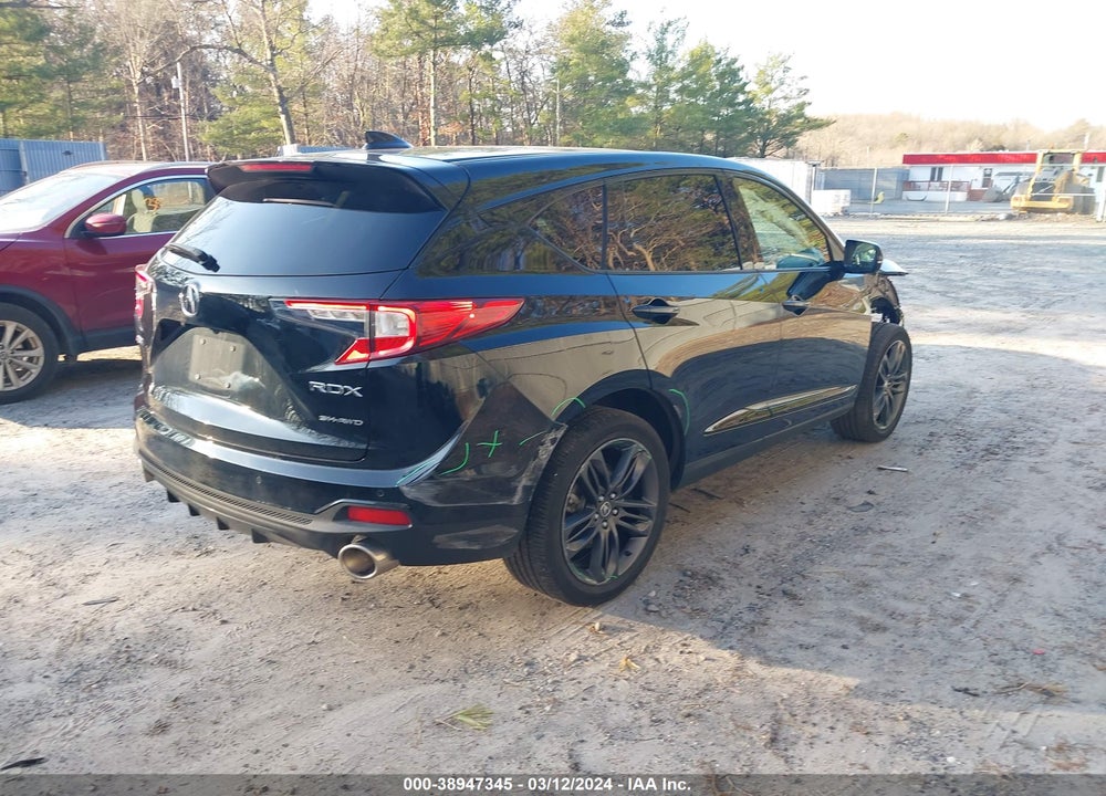 2022 ACURA RDX A-SPEC PACKAGE VIN: 5J8TC2H63NL001532