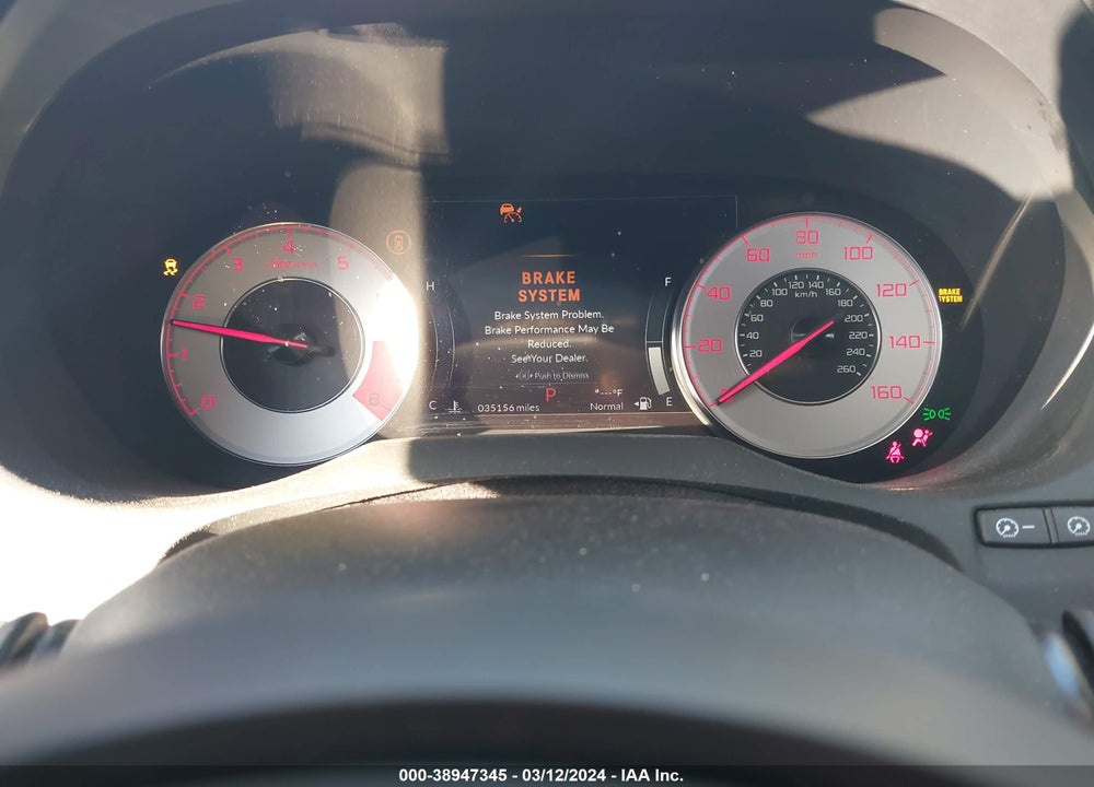 2022 ACURA RDX A-SPEC PACKAGE VIN: 5J8TC2H63NL001532