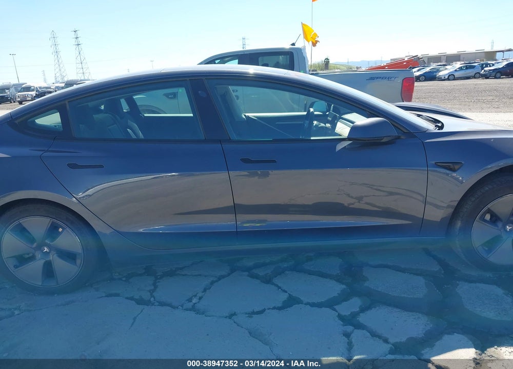 2022 TESLA MODEL 3 REAR-WHEEL DRIVE VIN: 5YJ3E1EA1NF319342