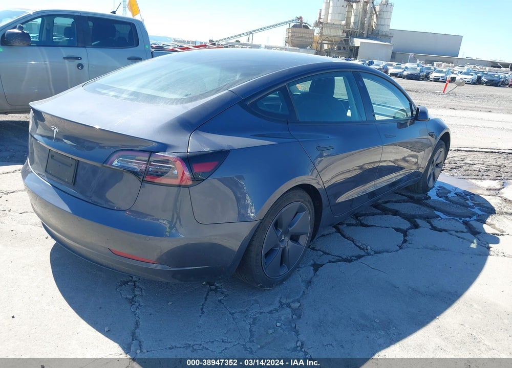 2022 TESLA MODEL 3 REAR-WHEEL DRIVE VIN: 5YJ3E1EA1NF319342