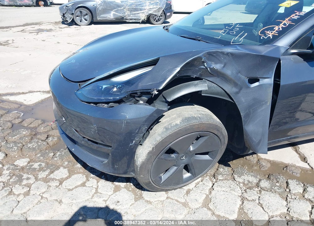 2022 TESLA MODEL 3 REAR-WHEEL DRIVE VIN: 5YJ3E1EA1NF319342