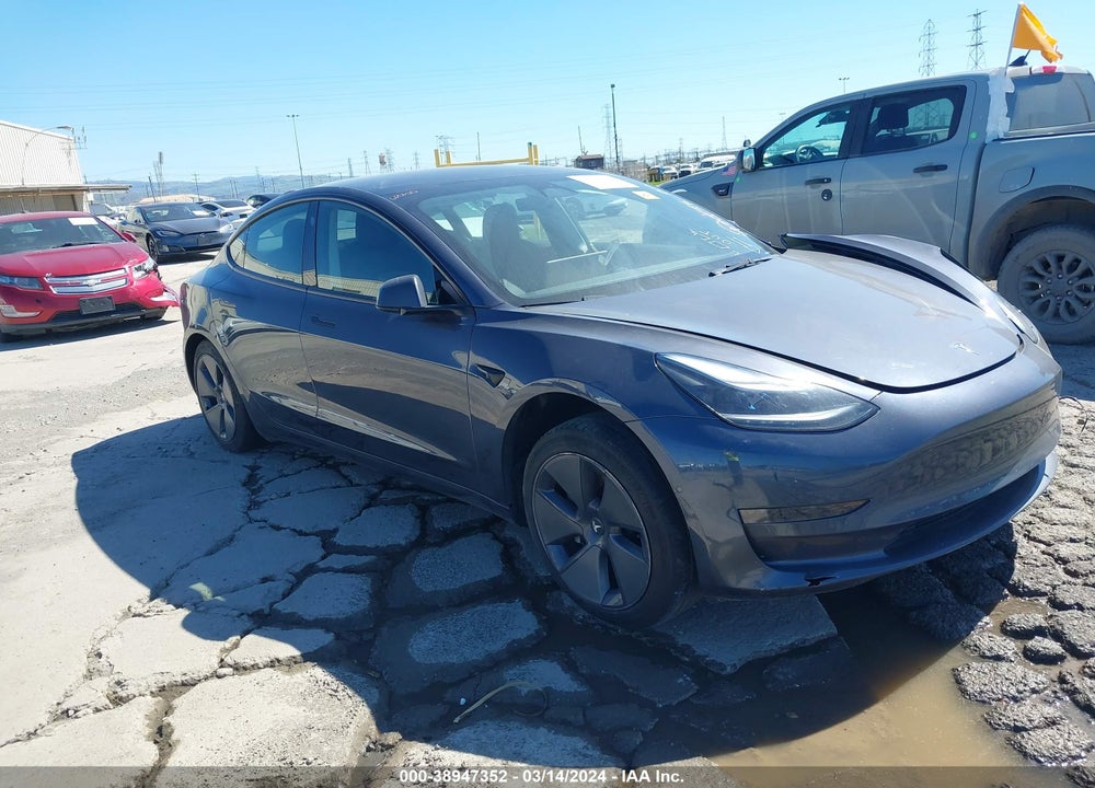 2022 TESLA MODEL 3 REAR-WHEEL DRIVE VIN: 5YJ3E1EA1NF319342