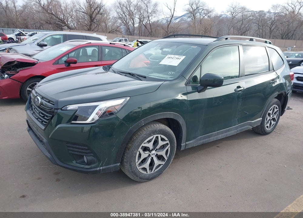 2022 SUBARU FORESTER PREMIUM VIN: JF2SKADC7NH481176