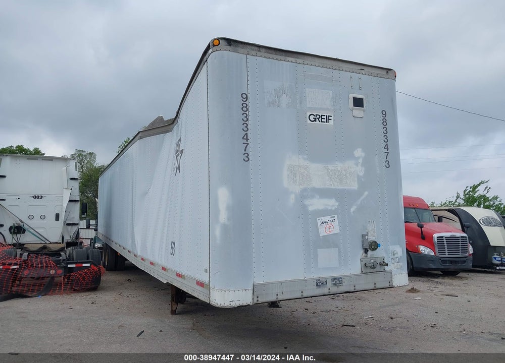 1998 TRAILMOBILE 45' DRY VAN TRAILER VIN: 1PT01JLH4W9003069