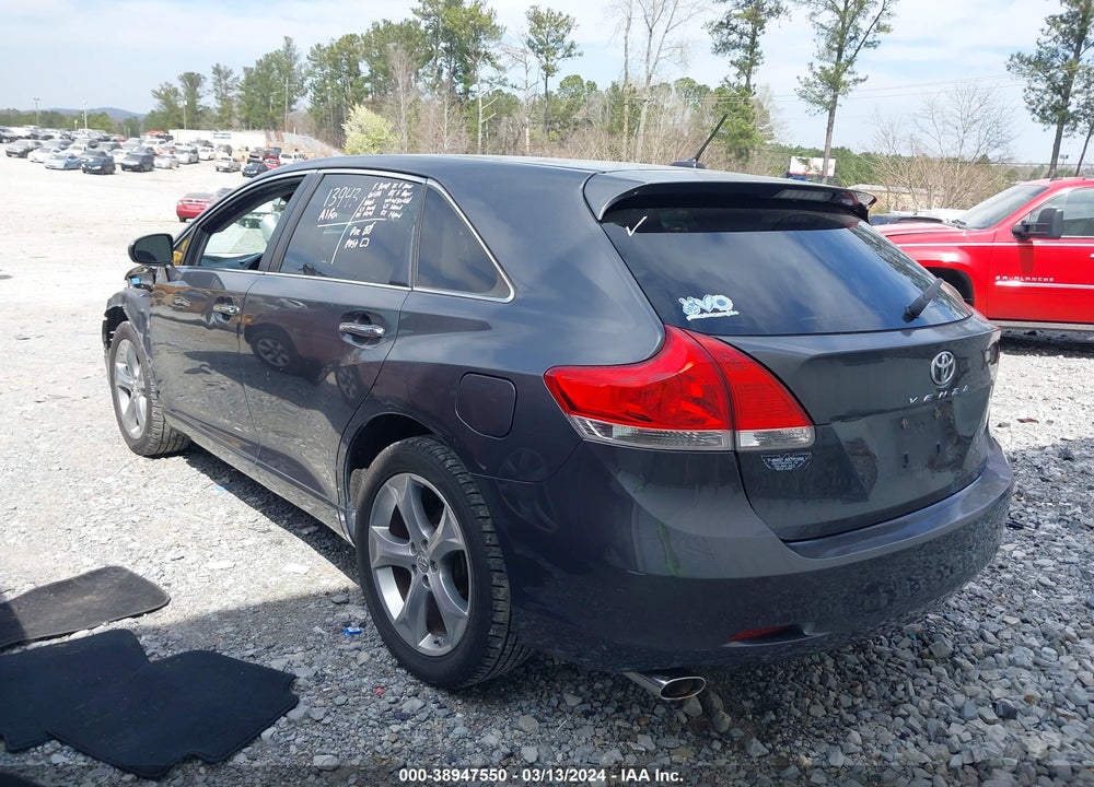 2009 TOYOTA VENZA BASE V6 VIN: 4T3ZK11A99U018763