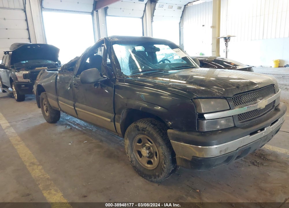 2004 CHEVROLET SILVERADO 1500 LS VIN: 1GCEK19T34E225640