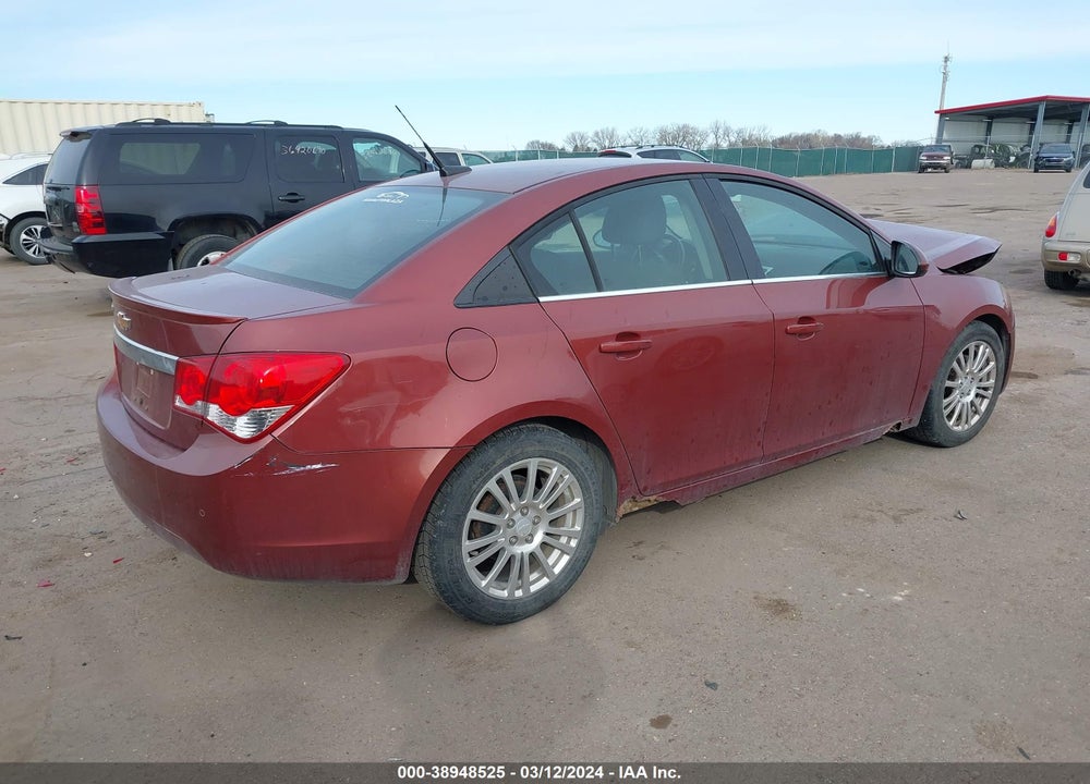 2012 CHEVROLET CRUZE ECO VIN: 1G1PJ5SC2C7272229