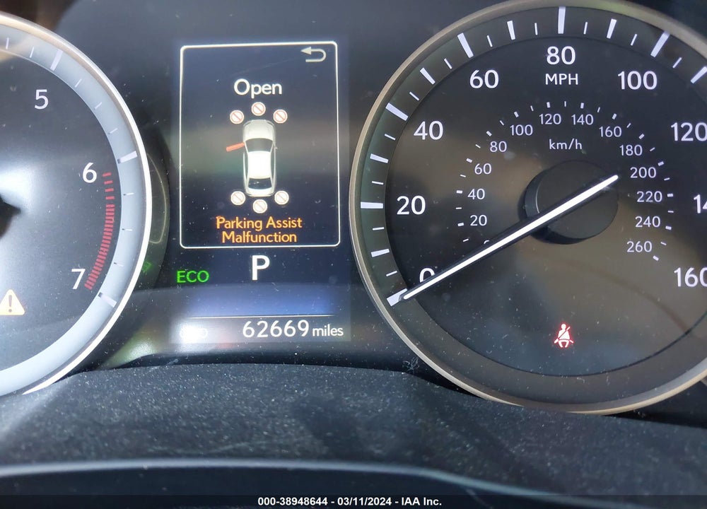 2016 LEXUS ES 350 VIN: JTHBK1GG3G2242807