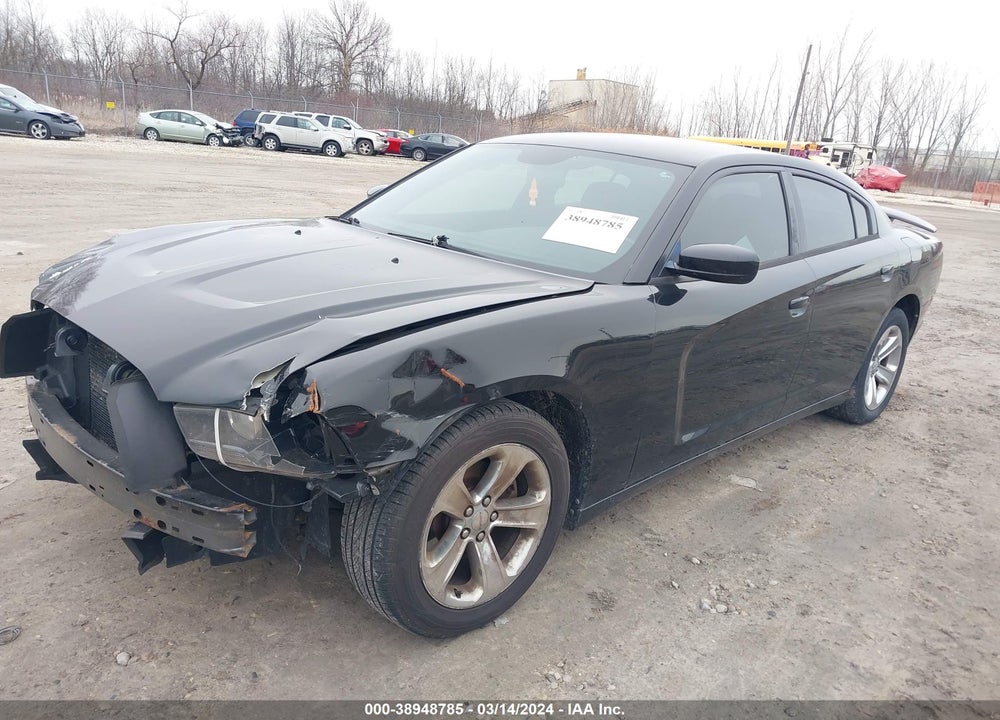 2012 DODGE CHARGER SXT VIN: 2C3CDXHG4CH207040