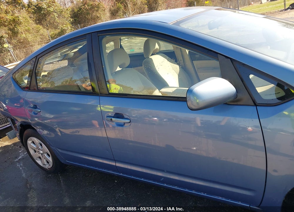 2005 TOYOTA PRIUS VIN: JTDKB20U757029866