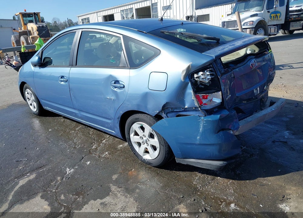 2005 TOYOTA PRIUS VIN: JTDKB20U757029866