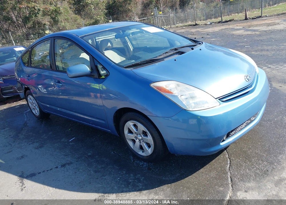 2005 TOYOTA PRIUS VIN: JTDKB20U757029866