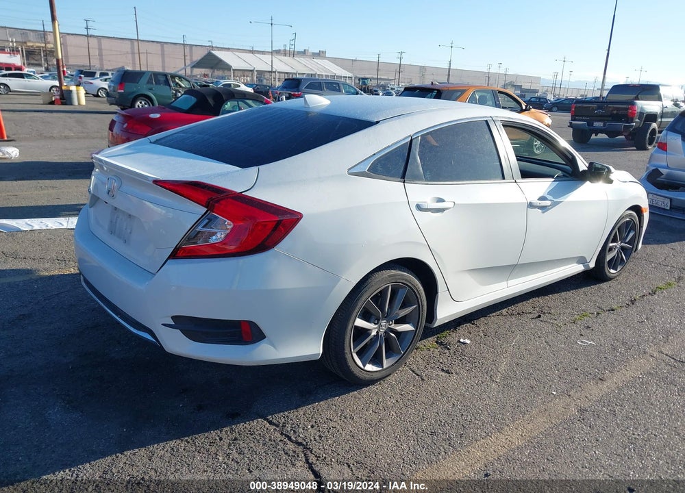 2019 HONDA CIVIC EX VIN: 19XFC1F36KE216373