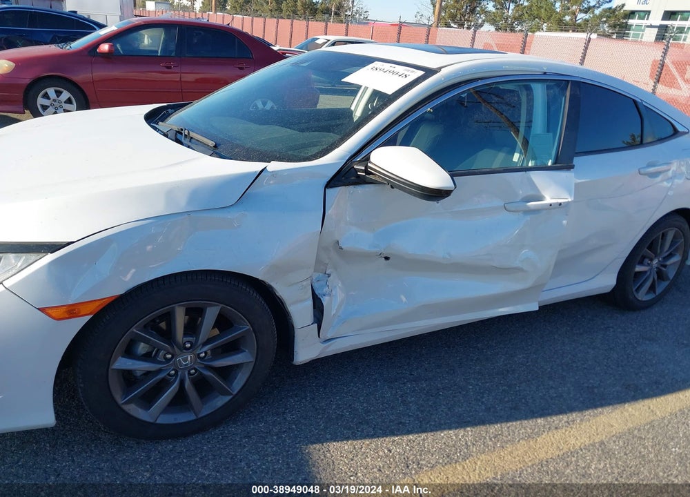 2019 HONDA CIVIC EX VIN: 19XFC1F36KE216373