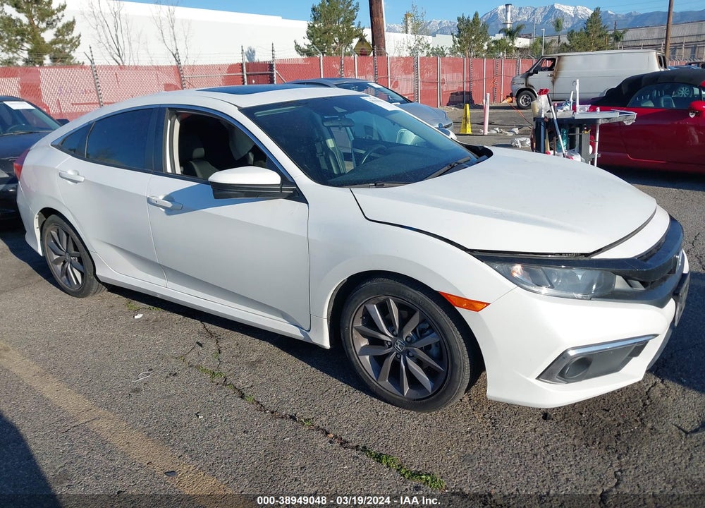 2019 HONDA CIVIC EX VIN: 19XFC1F36KE216373
