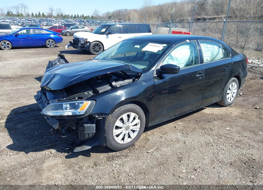 2014 VOLKSWAGEN JETTA 2.0L S VIN: 3VW2K7AJ1EM431869