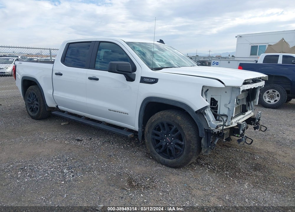 2023 GMC SIERRA 1500 4WD SHORT BOX PRO VIN: 1GTUUAED2PZ250966