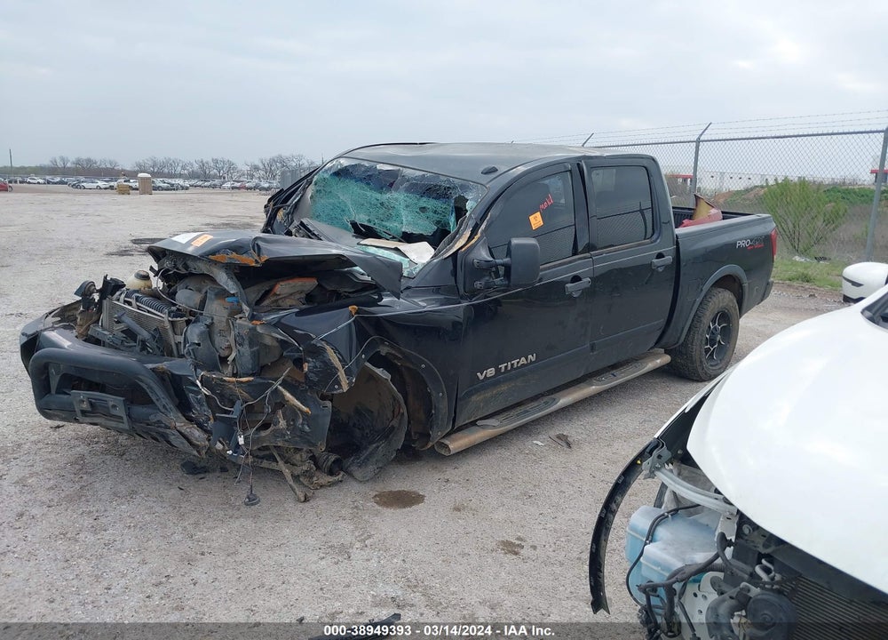 2009 NISSAN TITAN PRO-4X VIN: 1N6BA07CX9N307095