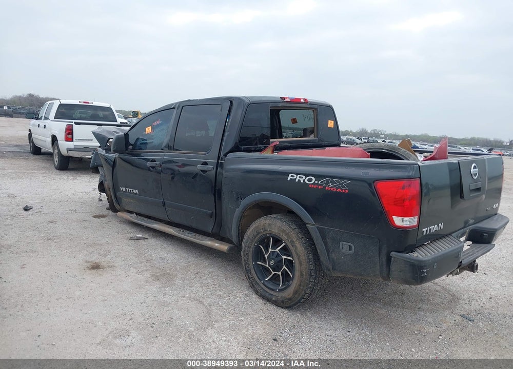 2009 NISSAN TITAN PRO-4X VIN: 1N6BA07CX9N307095