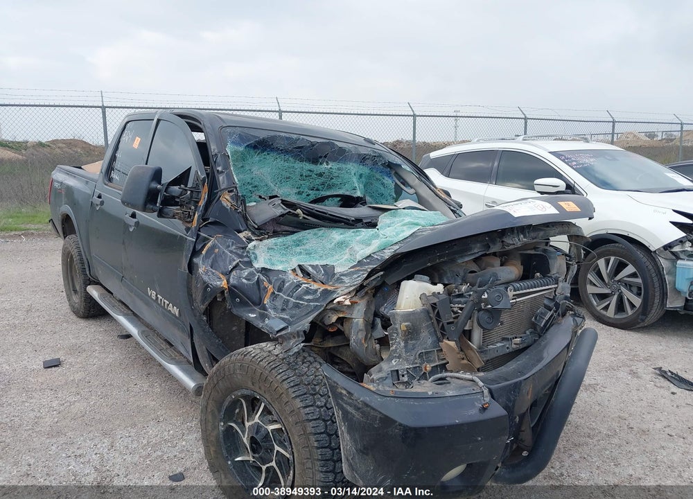 2009 NISSAN TITAN PRO-4X VIN: 1N6BA07CX9N307095