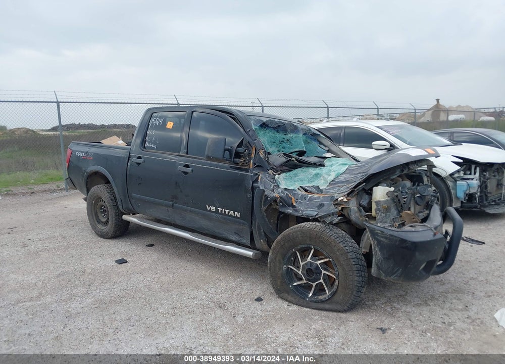 2009 NISSAN TITAN PRO-4X VIN: 1N6BA07CX9N307095