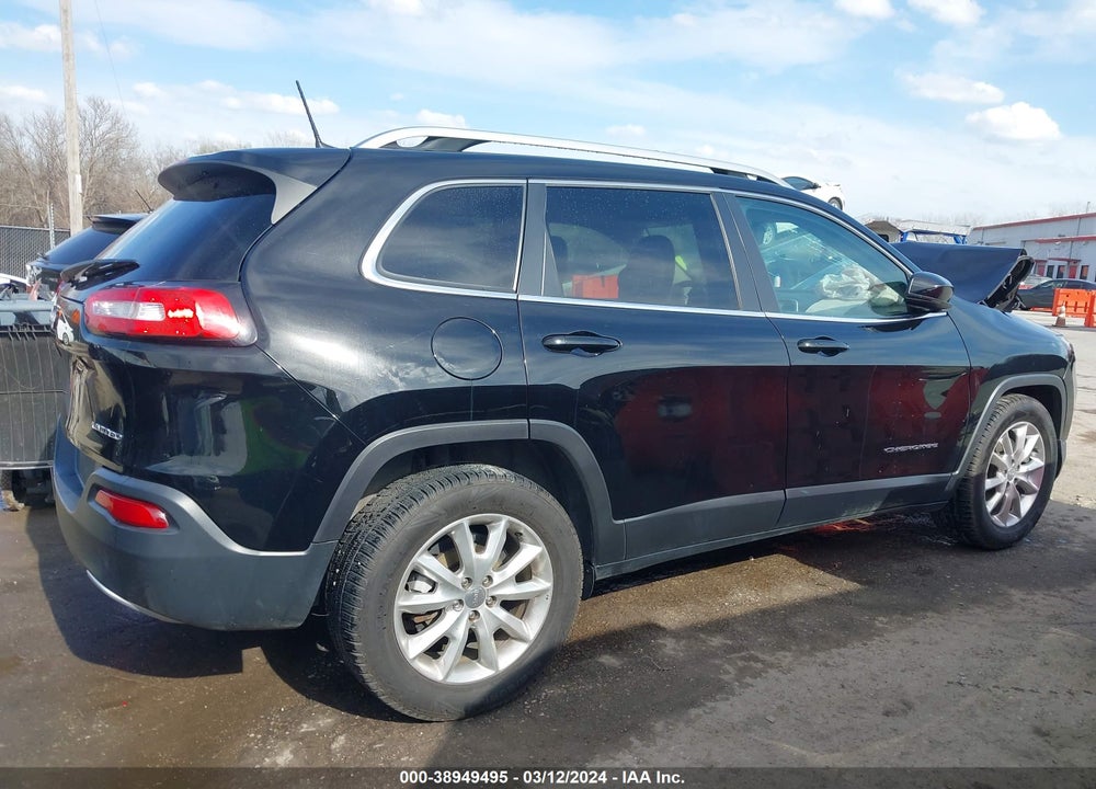 2017 JEEP CHEROKEE LIMITED FWD VIN: 1C4PJLDB9HW521994