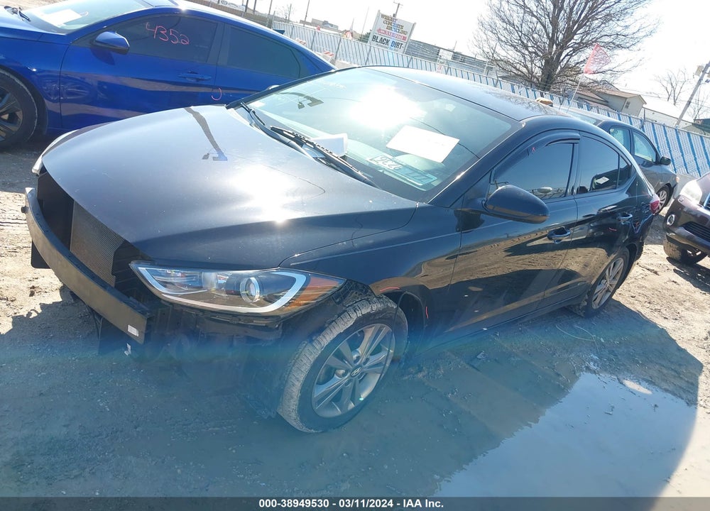 2018 HYUNDAI ELANTRA SEL VIN: KMHD84LF5JU702872