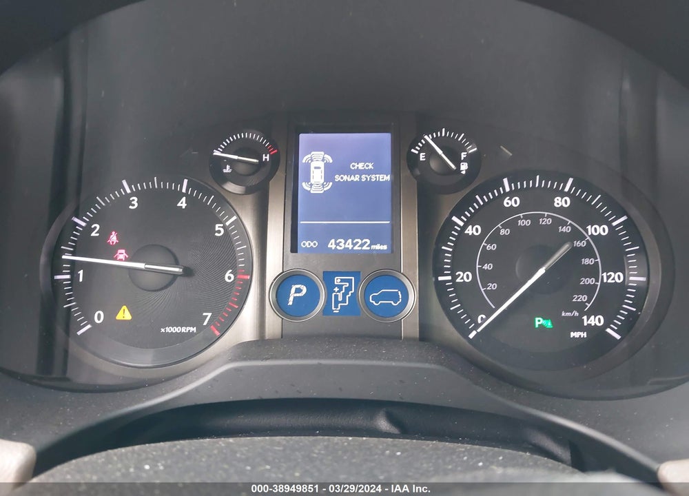 2014 LEXUS 460 VIN: JTJBM7FX3E5075308