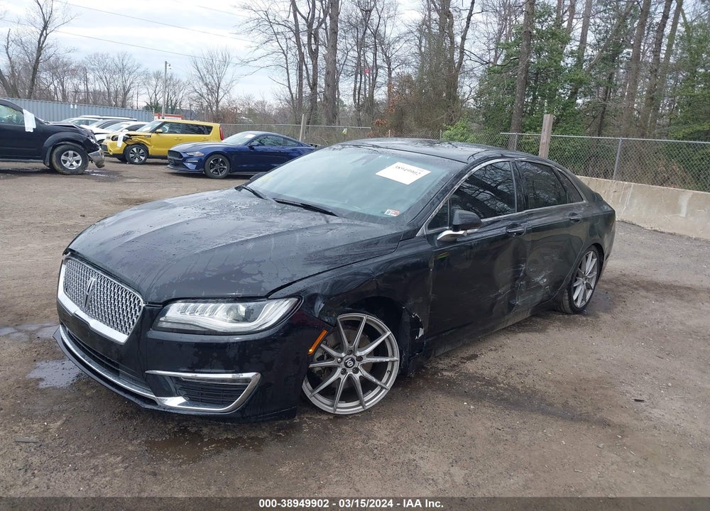 2017 LINCOLN MKZ HYBRID RESERVE VIN: 3LN6L5MU9HR608344