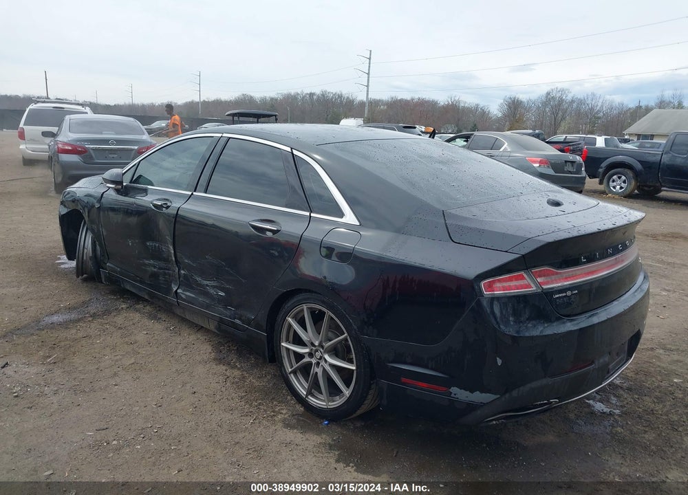 2017 LINCOLN MKZ HYBRID RESERVE VIN: 3LN6L5MU9HR608344