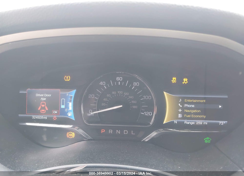 2017 LINCOLN MKZ HYBRID RESERVE VIN: 3LN6L5MU9HR608344