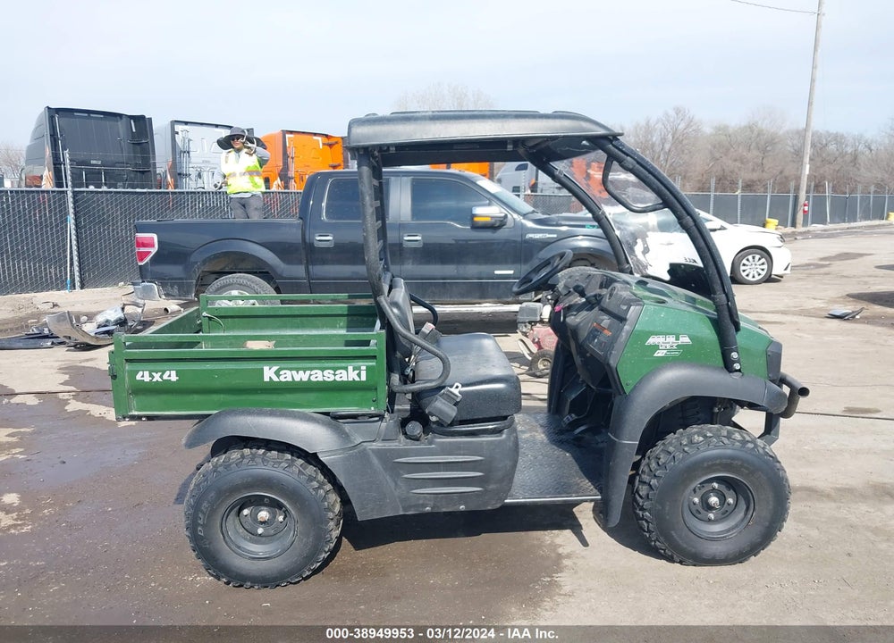 2021 KAWASAKI KAF400 P VIN: JK1AFEP10MB508388