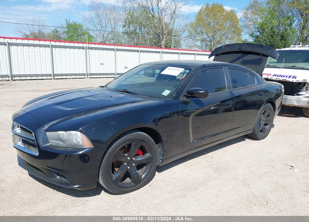 2012 DODGE CHARGER SXT VIN: 2C3CDXHG3CH290329