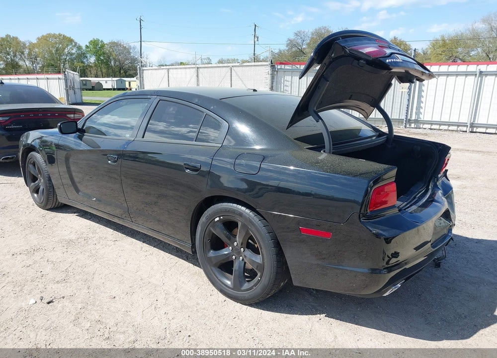 2012 DODGE CHARGER SXT VIN: 2C3CDXHG3CH290329