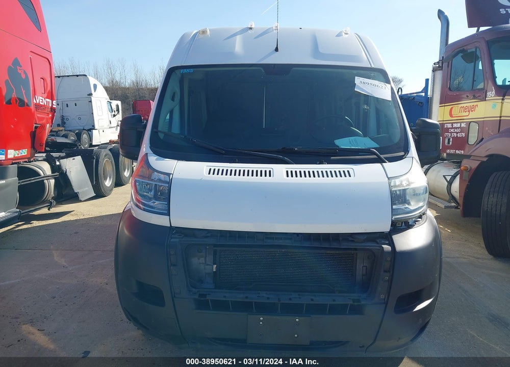 2020 RAM PROMASTER 2500 HIGH ROOF 159 WB VIN: 3C6TRVDG9LE101385